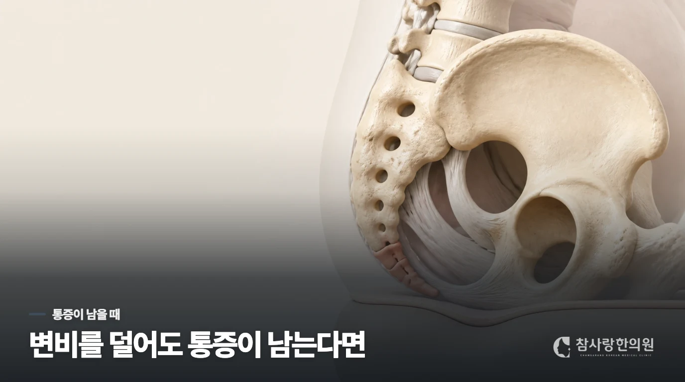 변비를 덜어도 통증이 남는다면