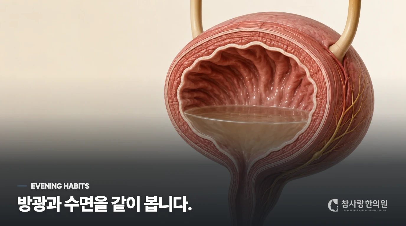 커피와 술은 잠과 방광을 함께 자극합니다