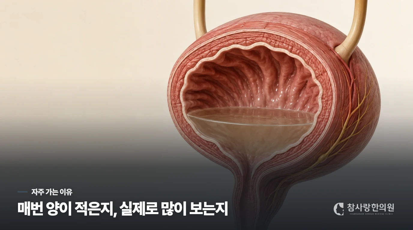 화장실을 미리 다녀와도 금세 급해질 때