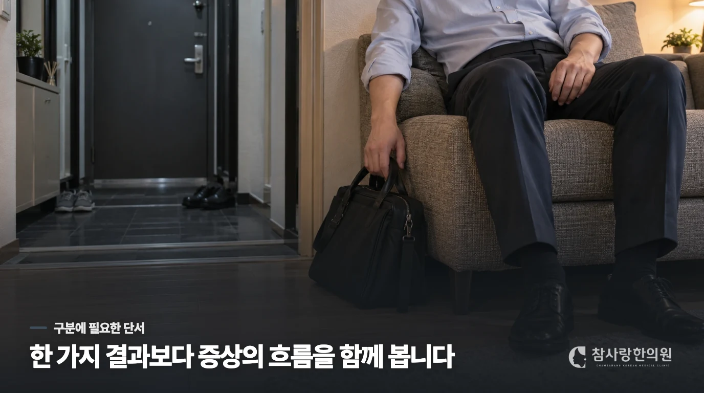 피로의 모습에 따라 보약 상담의 내용도 달라집니다