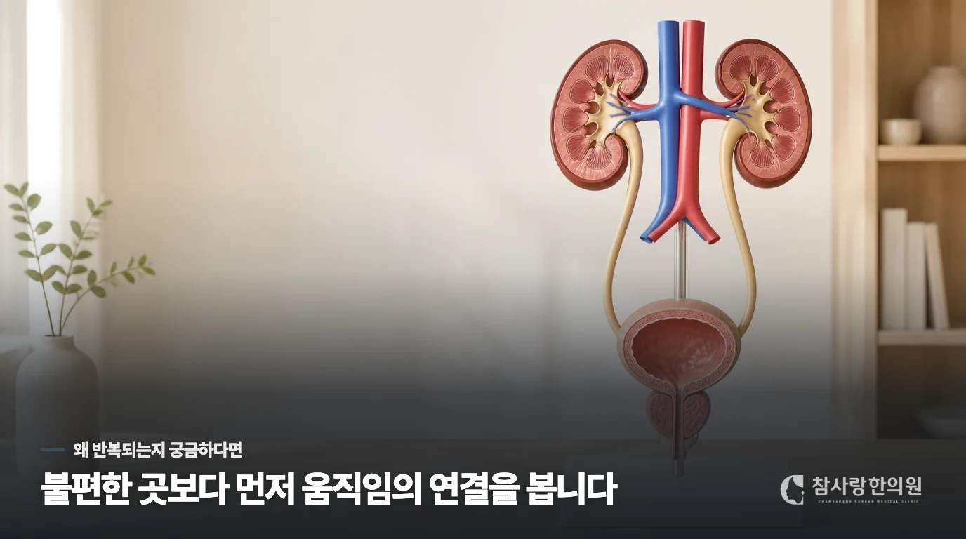 오후 커피가 원인처럼 보여도 결정은 증상 전체로 합니다