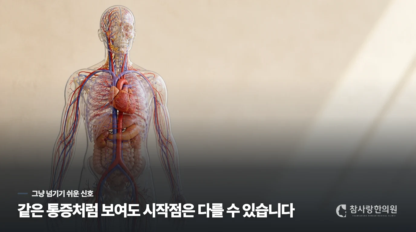 수면과 통증을 함께 조정하는 진료