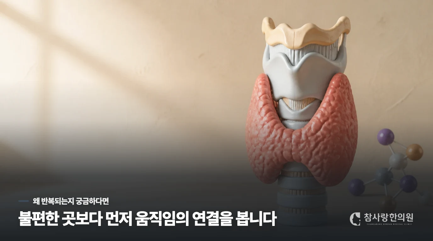 자고 일어나도 몸이 천근만근이고 이유 없이 살이 계속 찌는데 왜 이럴까요?