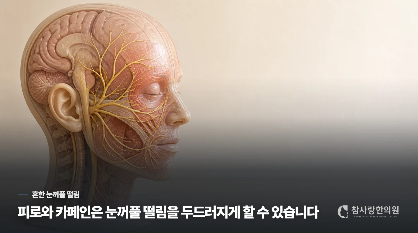 커피를 마신 날 심해지는 눈떨림, 흔한 이유는 무엇일까요?