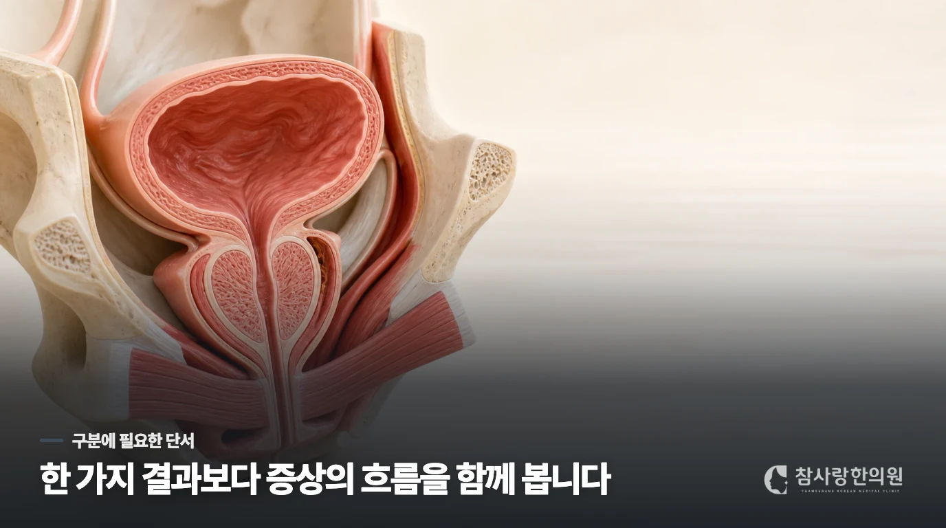 재채기 한 번에 속옷이 젖는 장면